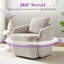 Fauteuil pivotant rembourré 28,7 po -814456676