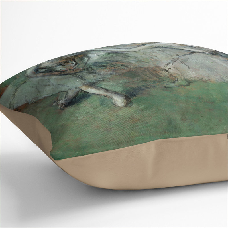 Square Cushion, Stone, 40cm H x 40cm W x 15cm D