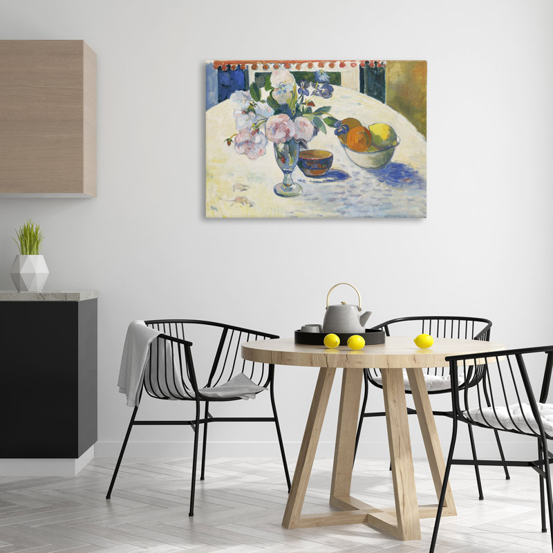 Art mural classique sur toile à fleurs et fruits classique par one1000paintings, H 24 po x l 36 po