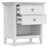 Amherst 24"W Solid Wood Transitional Nightstand with 2 Drawers and Open Storage Shelf-1512507331