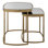 Eddica Glass Nesting End Table