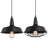Stickel 1 - Light Black Single Pendant