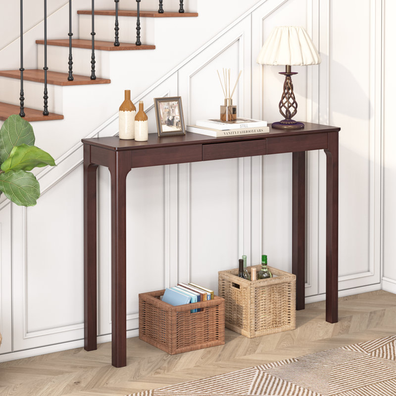 Console en bois massif