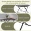 Table à manger ronde pliable