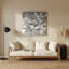 Minimalisme 9, art mural en métal vert-991667770