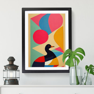 Anstus Goose Abstract - Picture Frame Print