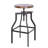 Swivel Adjustable Height Counter Stool with Metal Frame-39822039-39822040