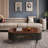 Solid wood coffee table is durable-106780932