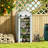 Mini Greenhouse with Screen Roof, Portable Small Greenhouse, Green-107332706
