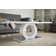 Reculver Unique Halo High Gloss Coffee Table - Modern Design Living Room Table