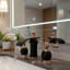 Robinet de salle de bain surdimensionné à 3 trous - Robinet de meuble-lavabo transitionnel moderne de luxe-40330514