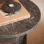 Darmesha Glass Top End Table-1180116603