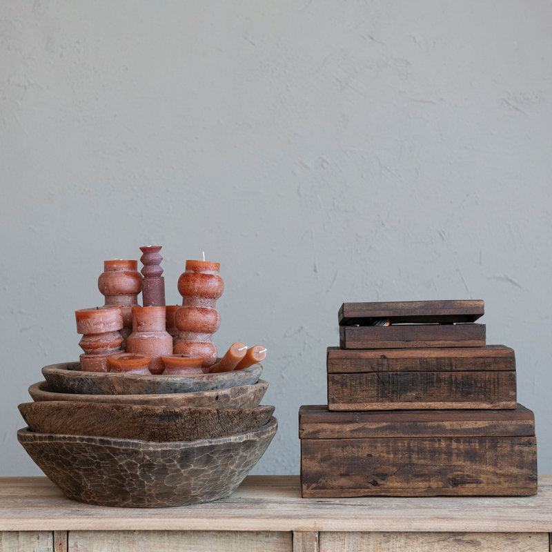 Stonybrook Found Wood Boxes