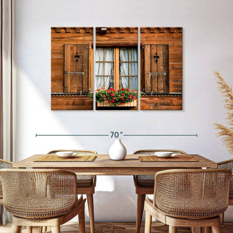 Lilie House Window, 36" H x 57" W