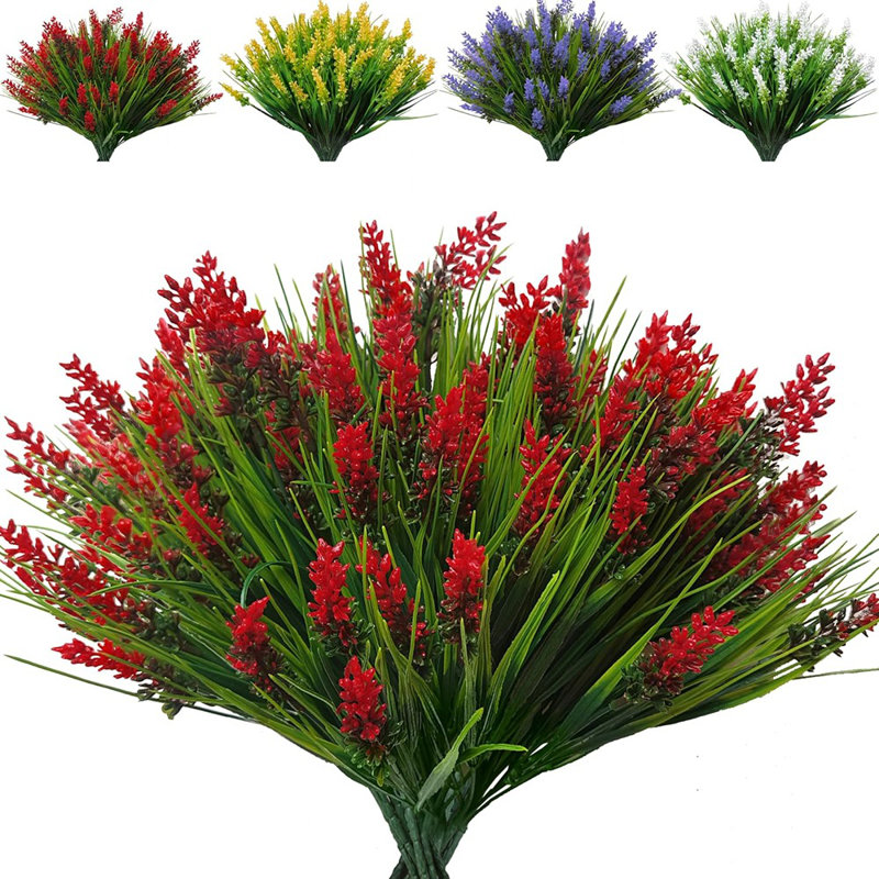 12 faisceaux de plantes artificielles pour l'extérieur