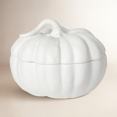 Pumpkin Ceramic Sculpture
