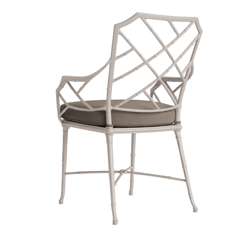 Calcutta Outdoor Dining Chair, Fusion Charcoal, Dove Smooth