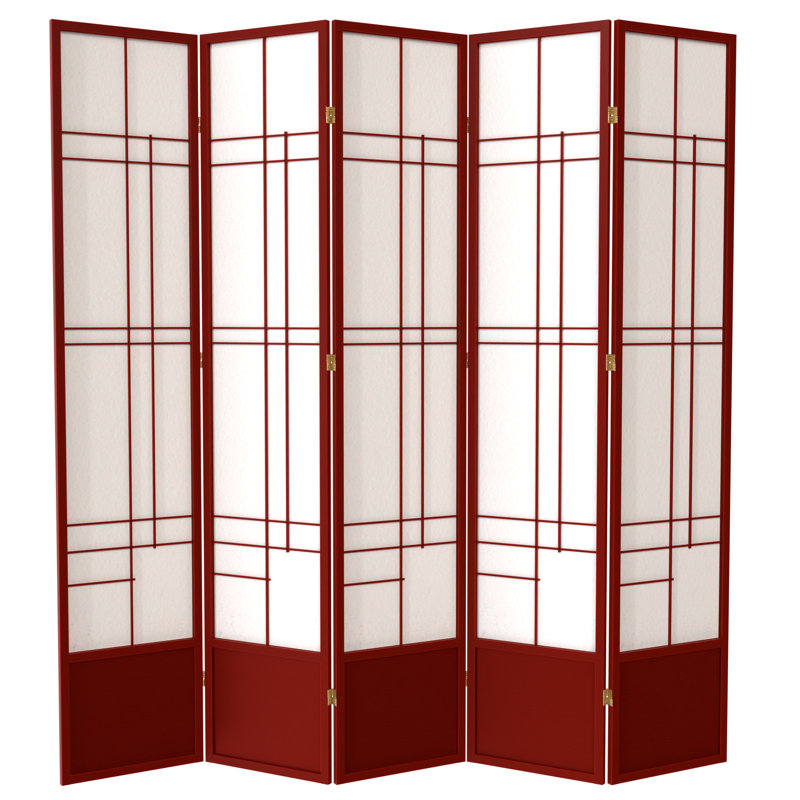 Cloison pliante Clara, Bois de rose, 5