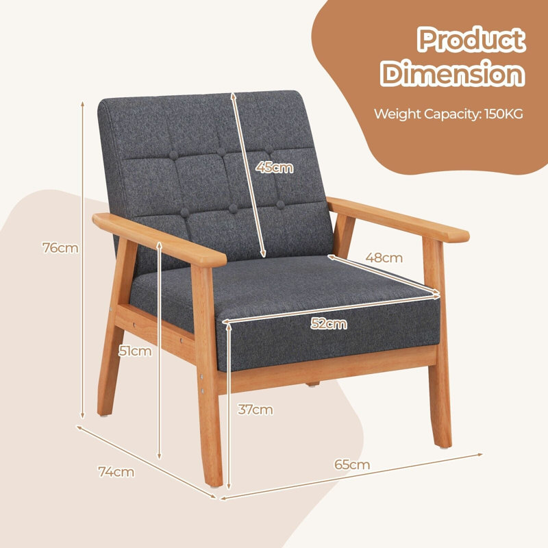 Upholstered Accent Chair