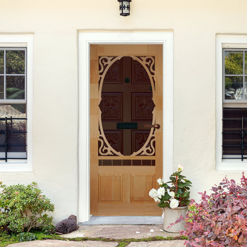 Screen Door Insert, 53.13" H x 24.63" W x 0.12" D, 30"