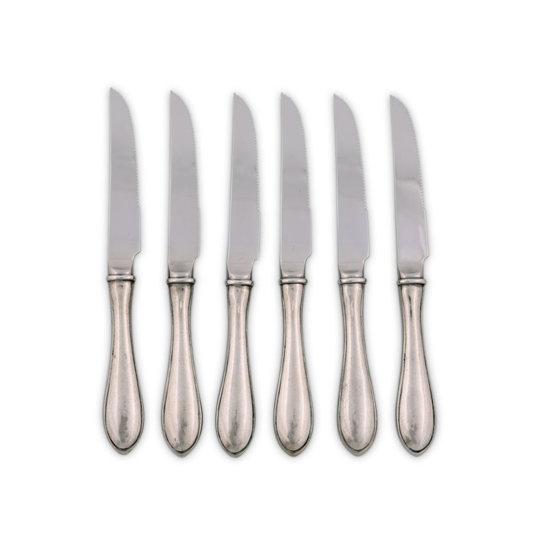 Medici Living 6 - Piece Stainless Steel Steak Knife Set