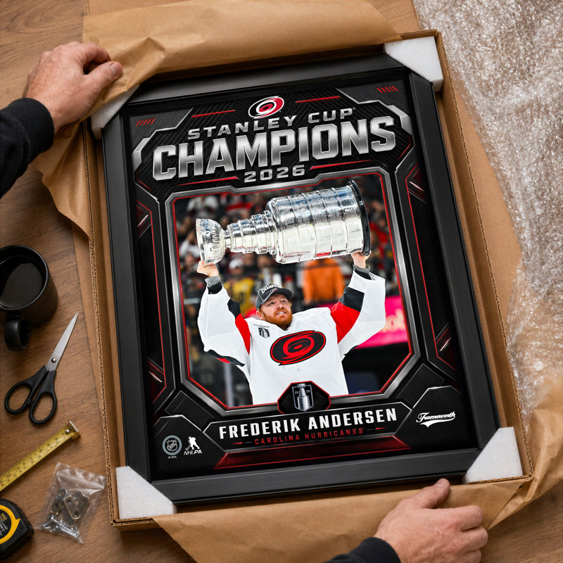 Frederik Andersen Hurricanes 2026 Cup Champions