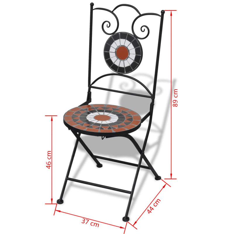 2 - Person Patio Dining Set with Round Table