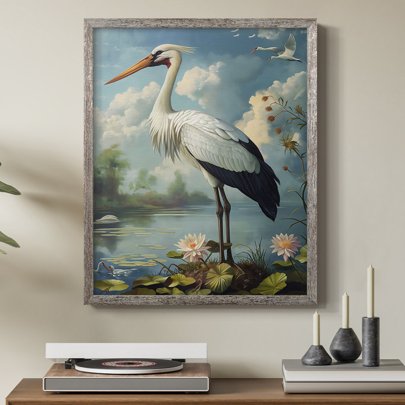 ANIMALS Series CXII, reproduction encadrée - bois massif, H 11 po x l 9 po