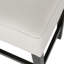 Tabouret de bar sans dossier à hauteur de comptoir en tissu (ensemble de 2)