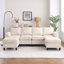 Canapé modulaire en L avec compartiments de rangement en L-1559012460