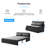 Ebern Designs Pull Out Sofa Bed, 2-in-1 Modern Convertible Sleeper Sofa Couch, Linen Revesible Couch Bed With Cushions&throw Pillows For Small Place/apartment/living Room/office-1185478084
