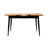 Modern Extendable Dining Table, Atlantic Pine, 47.2 x 27.6 x 29.5 Inches | 100% Melamine Coated Particle Board with Iron Legs | Extends to 59.1 Inches | 220 lbs Bearing Capacity | Stylish & Functional for Any Dining Space-169597980