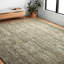 Tapis bleu en laine touffeté à la main Skye-1699770662