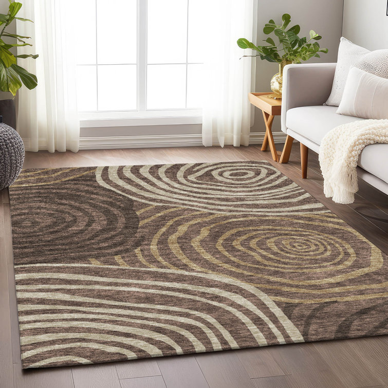 Premium Machine Washable Prisco Fudge Rug