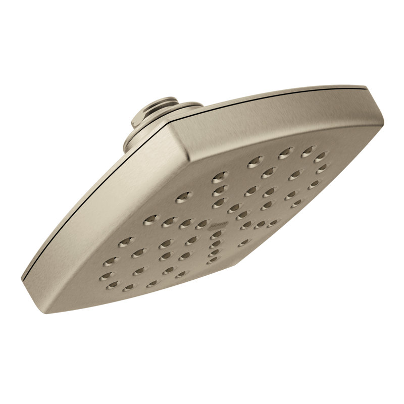 Pomme de douche à pluie avec immersion Voss, 2,5 gal / min, Nickel brossé