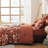Bedsure Bed in a Bag - Reversible Flroal & Plant Pattern Printed with Comforters, Sheets, Pillowcases & Shams, 89GSM-110389568