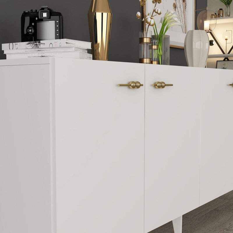 Olivia 150cm Console Table, White