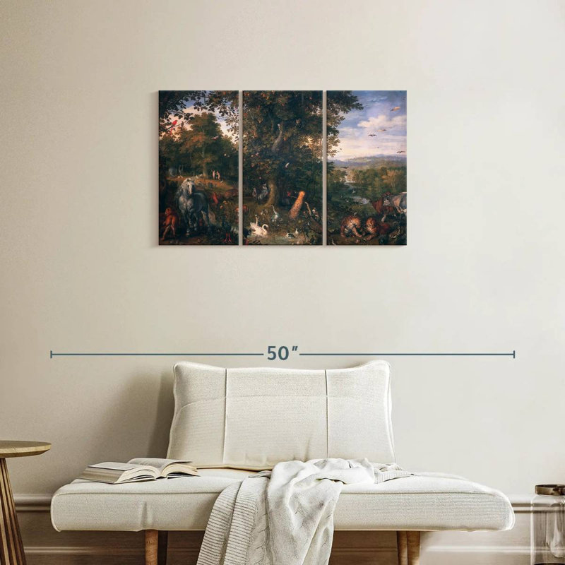 Harnek Garden Of Eden, 20" H x 33" W