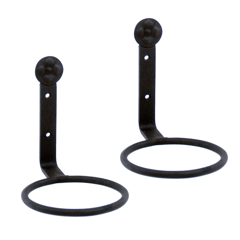 Metal Weather Resistant Bracket Plant Stand, 6" H x 4.25" W x 4.25" D