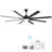 84 Inch Modern Large Design Ceiling Fans With Smart Remote Control 8 Fan Blades For Living Room-903938851