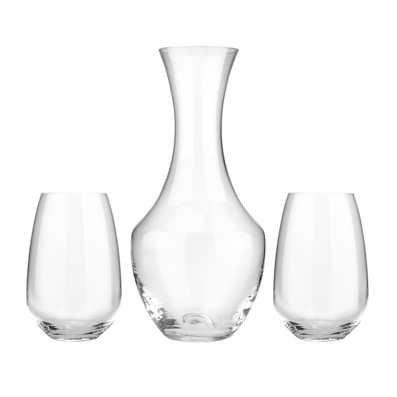 Ensemble de 3 verres Ivy Bronx Jenish