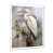 White Single Picture Framed