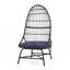 Chaise longue d'extérieur en osier Papasan