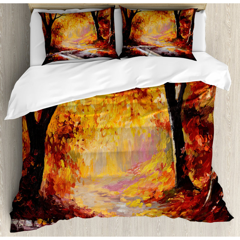 Rustic Polyester Duvet Cover