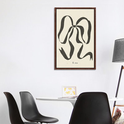 Bow II by NKTN - Gallery-Wrapped Canvas Giclée on Canvas
