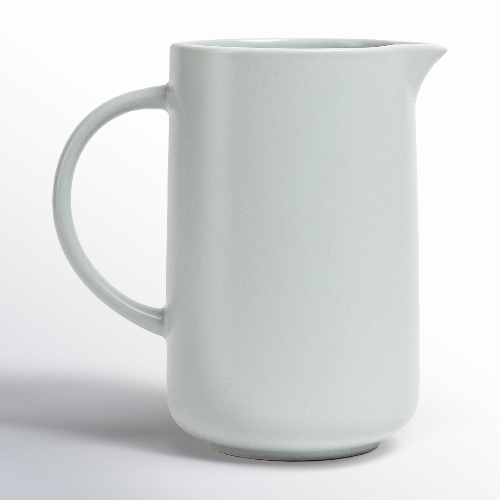 Stoneware Pitcher, Blue