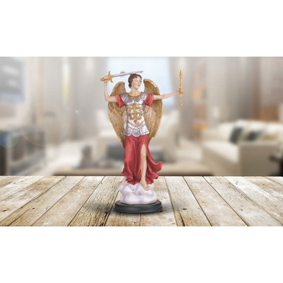12"H Archangel Michael Saint Michael The Strongest Angel Holy Figurine