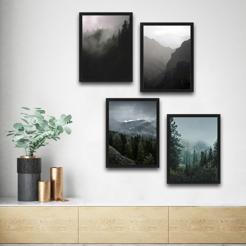 Anonymous - 4 Piece Single Picture Frame Print