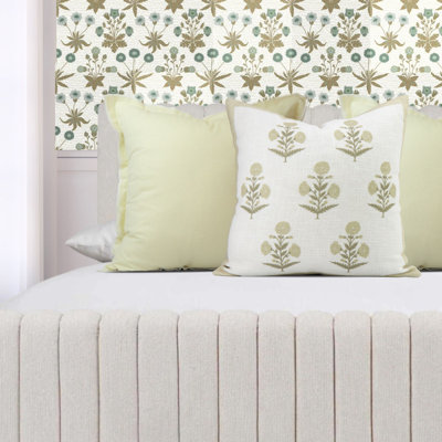  Cotton Throw Square Pillow Cover