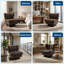Upholstered Swivel Accent Chair